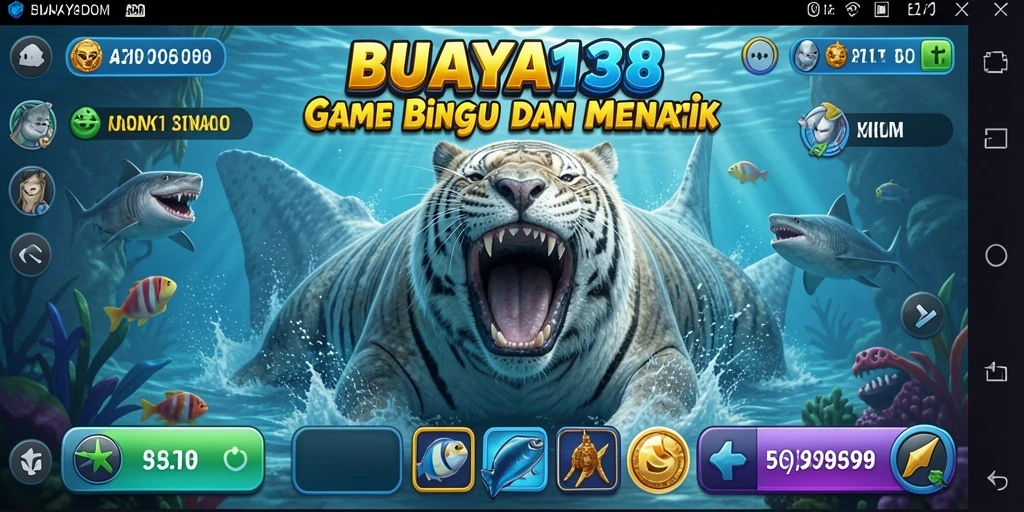 Tampilan gameplay BUAYA138 saat para pemain bersaing untuk Bingo.