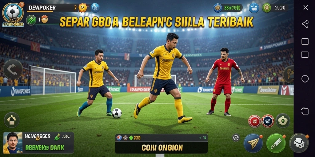 Tampilan menarik gameplay DEWAPOKER saat pertandingan berlangsung.