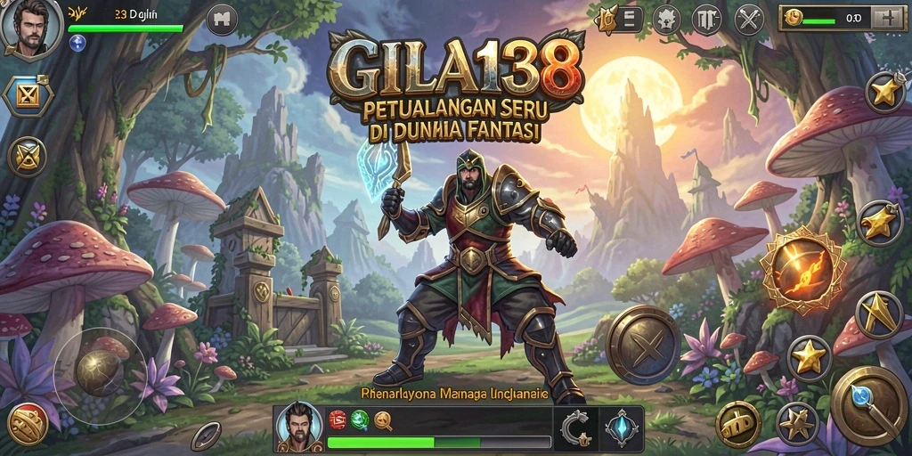 Tampilan gameplay GILA138 yang penuh aksi dan petualangan seru.