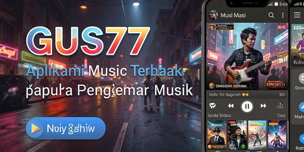 Tampilan gameplay GUS77 dengan permainan musik yang seru dan interaktif.