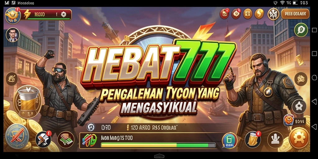Tampilan dinamis dari gameplay HEBAT777 yang menarik.