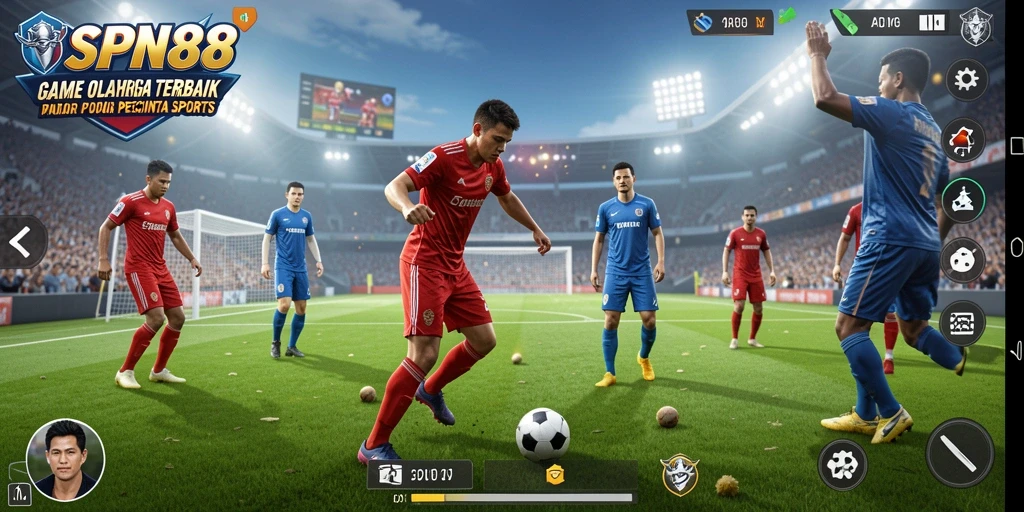 Tampilan gameplay <strong>SPN88</strong> yang mendebarkan dan kompetitif.