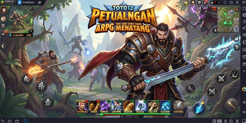 Tampilan gameplay mendebarkan dalam TOTO12 dengan aksi seru dan strategi.