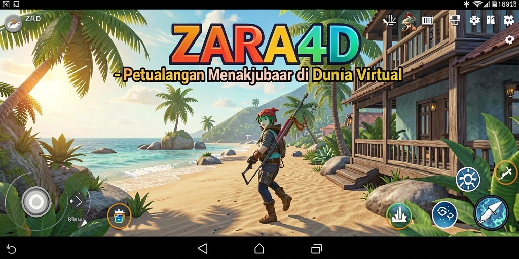 Gameplay menarik dalam ZARA4D menunjukkan petualangan mendebarkan.